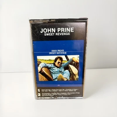 John Prine – Sweet Revenge Cassette Tape 1973 Atlantic 7274 Vintage Folk VG++ Foto 1 de 3