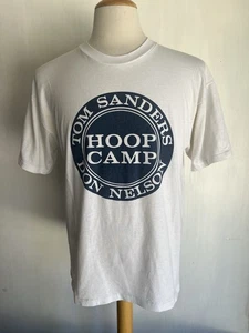Camiseta TOM SANDERS x DON NELSON HOOP CAMP De Colección Años 80 Boston Celtics Talla Grande - Imagen 1 de 4