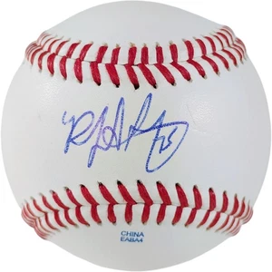 RJ Alvarez Signed Baseball San Diego Padres New York Mets Autograph COA Proof - Picture 1 of 8