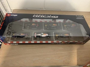 Red Bull Racing Formula 1 - 1:43 Scale Die Cast 6 Cars Pack Burago Set - Picture 1 of 8