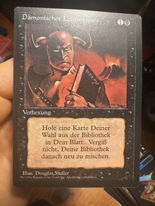 German FBB • Demonic Tutor • Real NM • Mtg (1294) - Picture 1 of 16