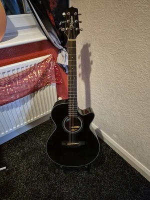 Takamine GF15CE BLK Electro Acoustic Guitar - Image 1 of 4