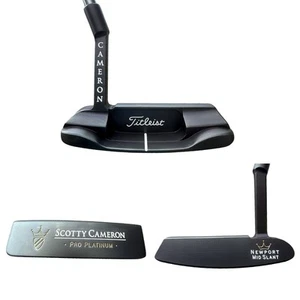 Scotty Cameron Pro Platinum OILCAN Newport Mid Slant Putter mit Head Cover 35" - Bild 1 von 24