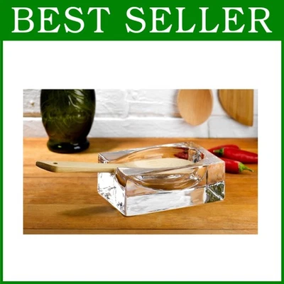 Reposacuchara de vidrio NUDE, soporte de cocina de cristal sin plomo Foto 1 de 4