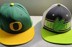 Menge 2 Oregon Enten Hüte - tailliert & Snapback Hüte kostenloser Versand - Bild 1 von 9