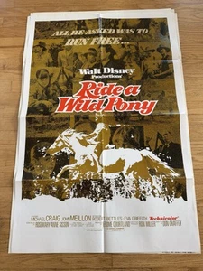 Vintage Lot von 10 1970er Original ein Blatt Filmplakaten 27 x 41" Drama Disney - Bild 1 von 10