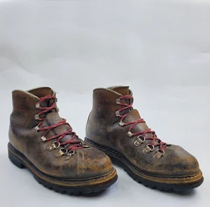 Vintage Raichle Wander Bergstiefel Damen Größe 7 braun Leder - Bild 1 von 9