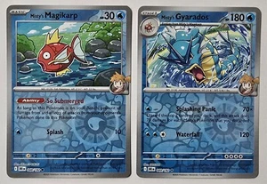 Misty's Gyarados 049/182 & Magikarp 048/192 Reverse Foil Set Destined Rivals NM - Bild 1 von 6