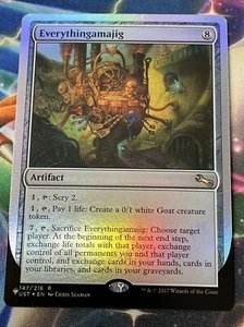MTG - 1x Everythingamajig (F) - FOIL / The List Unfinity NM - Picture 1 of 2