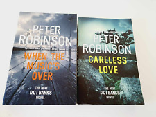 Peter Robinson DCI Banks Large Paperback x 2 Careless Love When the Music's Over