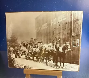 Old West Collector Series~Western Stagecoach~1894 Repro Photograph~11”x14”Print - Picture 1 of 9