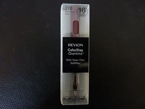Revlon ColorStay Overtime Lipcolor - RELENTLESS RAISIN  #270 - Brand New / Boxed - Picture 1 of 1