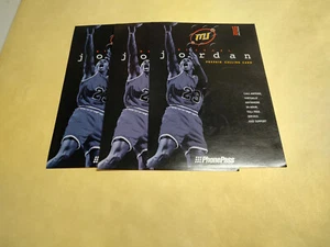 Michael Jordan 1996 World com Promo Calling  Card Insert Ad Only  Chicago Bulls - Picture 1 of 2