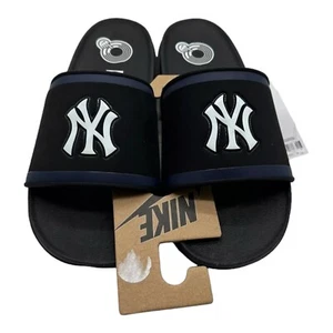 Nike OffCourt New York Yankees Slides Sandals Mens Sz 12 DH7001 002 MLB Baseball - Picture 1 of 6