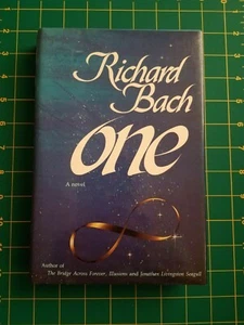 'One' by Richard Bach 1988 HC w/DJ First Edition First Printing VGC Collectible  - Imagen 1 de 8