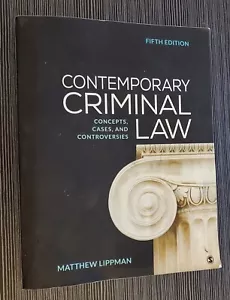 Contemporary Criminal Law : Concepts, Cases, and Controversies by Matthew - Imagen 1 de 3