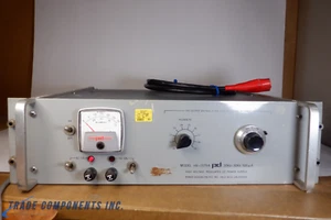 POWER DESIGNS MODEL HV-1579A HIGH VOLTAGE REGULATED DC POWER SUPPLY - Picture 1 of 6