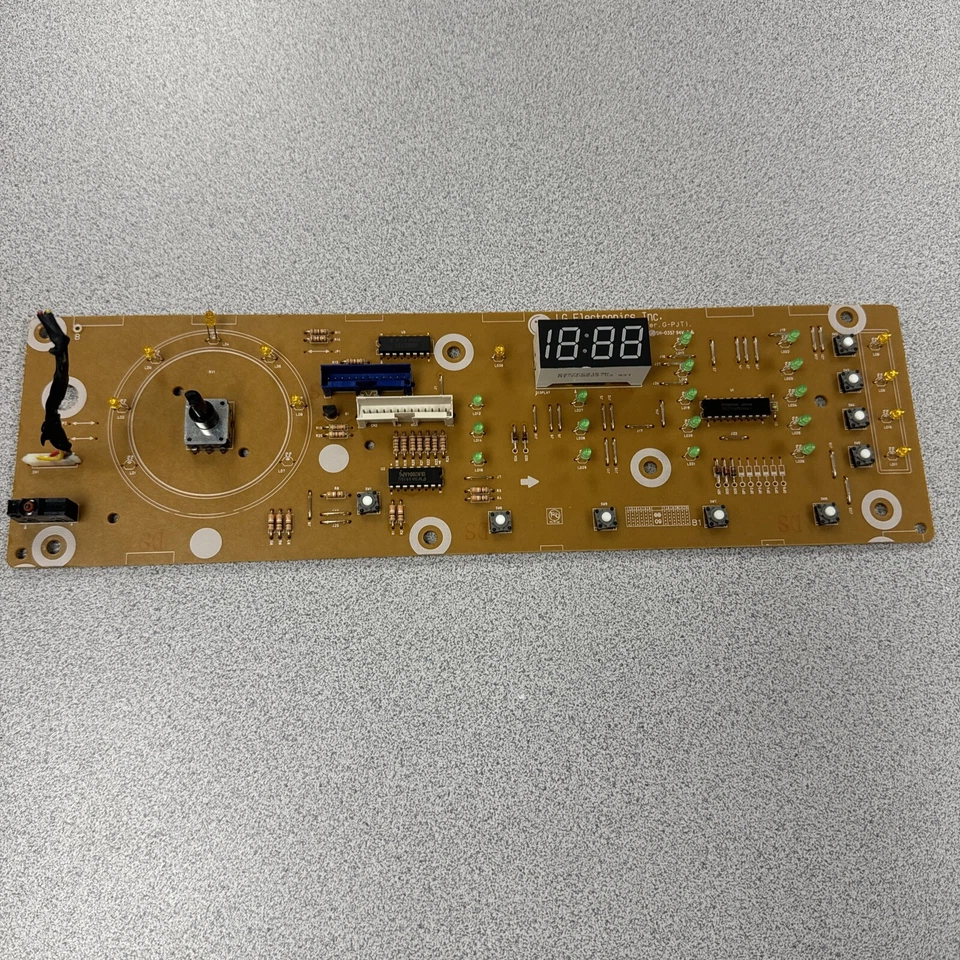 Placa de controle LG Washer Display Part# eax43051201 - Imagem 1 de 3