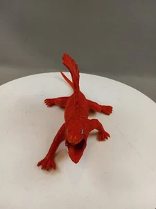 VTG Spinosaurus Dinosaur Toy 1997 Red/Orange Plastic Rubber 6.5"Tall x 16"Long - Picture 1 of 6