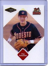 TROY TULOWITZKI 2005 JUST MINORS "JUSTIFIABLE" ROOKE CARD #82! MODESTO NUTS!