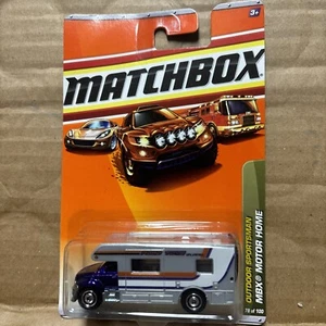 Matchbox OUTDOOR GMC MBX Motorhome Camper Purple Gray 78/100 - Picture 1 of 2
