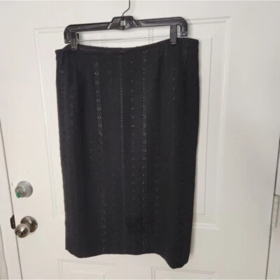 Falda negra Preston & York talla 14 Plus Foto 1 de 4