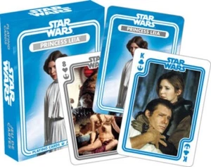 Mazo de cartas ilustrado con foto de la princesa Leia Organa de Star Wars NUEVO SELLADO - Imagen 1 de 1