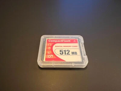 CompactFlash Digital Memory Card 512mb Free Domestic Shipping - Image 1 of 2