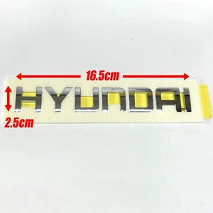 Rear Trunk Logo HYUNDAI logo Emblem For 2008 2009 2010 2011 Hyundai i30 & i30cw - Picture 1 of 4