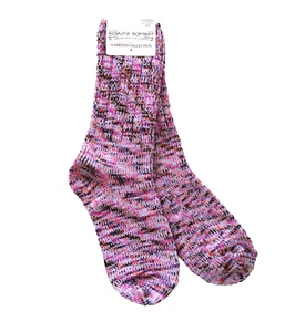 World's Softest Socks - Weekend Collection - Ragg - Lavender - Crew Length - NEW - Picture 1 of 2