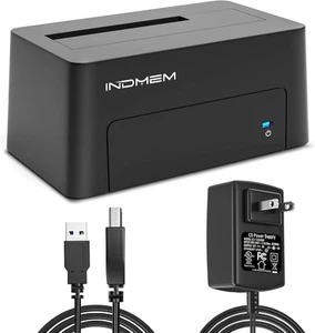 INDMEM SAS to USB 3.0 Adapter - SAS/SATA Hard Drive Enclosure Reader Converter - Photo 1/7