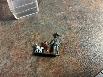 VINTAGE Japan Miniature Lead HAND PAINTED  Figure As Is - image 1 of 4