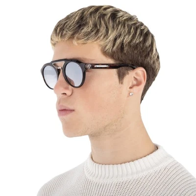 Gafas de sol Philipp Plein gris piloto para hombre SPP045M 722X 50 SPP045M 722X 50 Foto 1 de 4
