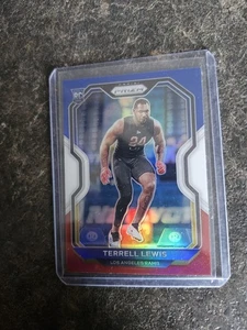 2020 Panini Prizm Red White Blue Rookie Terrell Lewis RC Card# 378 - Picture 1 of 2
