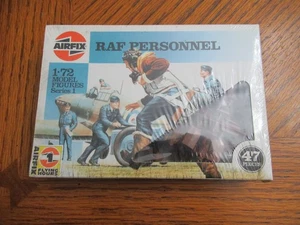 Airfix # 01747 RAF Personnel 1/72 scale 47piece brown and gray color - Picture 1 of 2