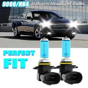 For Dodge Charger 2006-2010 Halogen Headlight Bulbs Kit Low Beam White 9006 HB4 - Picture 1 of 10
