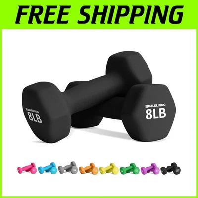 Hexagonal Neoprene Weights for Strength Training - Image 1 of 4