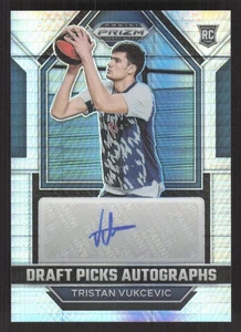 2023 Panini Prizm Draft Picks #DPA-TVK Tristan Vukcevic Autographs Hyper - Picture 1 of 2