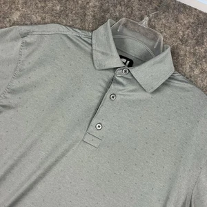 Foot Joy Men’s Biltmore Golf Polo Shirt Gray Size Medium Poly Blend 817 - Picture 1 of 8