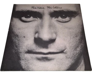 PHIL COLLINS Face Value Vinyl Record 1981 Album Virgin Records Stereo - Foto 1 di 7
