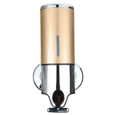 500ml Wall Mounted Bathroom Hung Shampoo Soap Dispenser Liquid Pump Bottle ↟ - Image 1 of 4