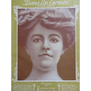 BERGER Rodolphe Dans les Larmes Piano 1904 - Imagen 1 de 4