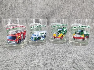 Juego de cuatro gafas Hess Classic Truck Series 1996 - 4 1/8" de alto estado LN - Imagen 1 de 12