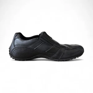 Skechers Work Herren Rockland Hooper rutschfeste Slipper Schuhe Größe 8,5 schwarz - Bild 1 von 11