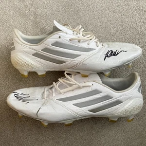 Jack Clarke Matchworn And Signed White Boots While Playing For Sunderland - Picture 1 of 9