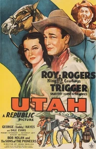 16mm UTAH (1945) b/w ROY ROGERS Western Feature Film. - Picture 1 of 13