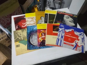 10 VINYL 45 RECORDS CLASSICAL & OPERA GOUNOD, HAYDN, BIZET, DONIZETTI - Picture 1 of 11