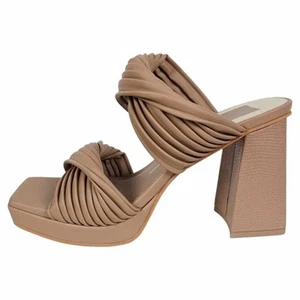 Dolce Vita Vegan Leather Platform Sandals $150 Size 7 NIB - Picture 1 of 13