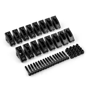 Ford SB 289 302 Windsor Adjustable 5/16 Stud Mount 1.6 Aluminum Rocker Arms Set - Picture 1 of 5
