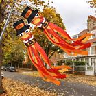 2Pcs Fall Thanksgiving Turkey Windsocks Decorations - Thanksgiving... 
